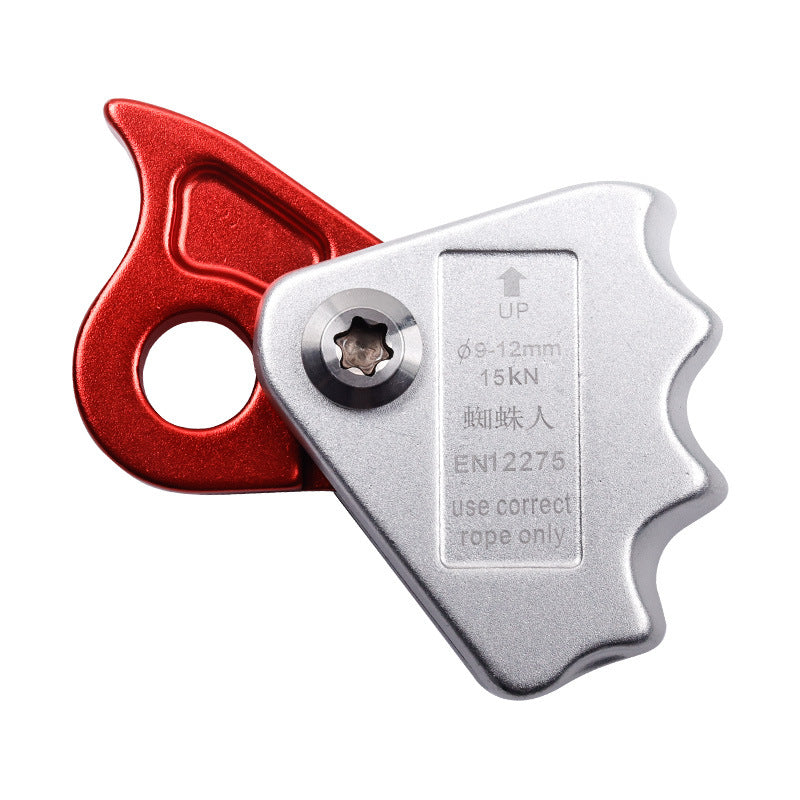 Auto Lock Carabiner & Rope Grab – High Altitude Fall Protection Safety Hook