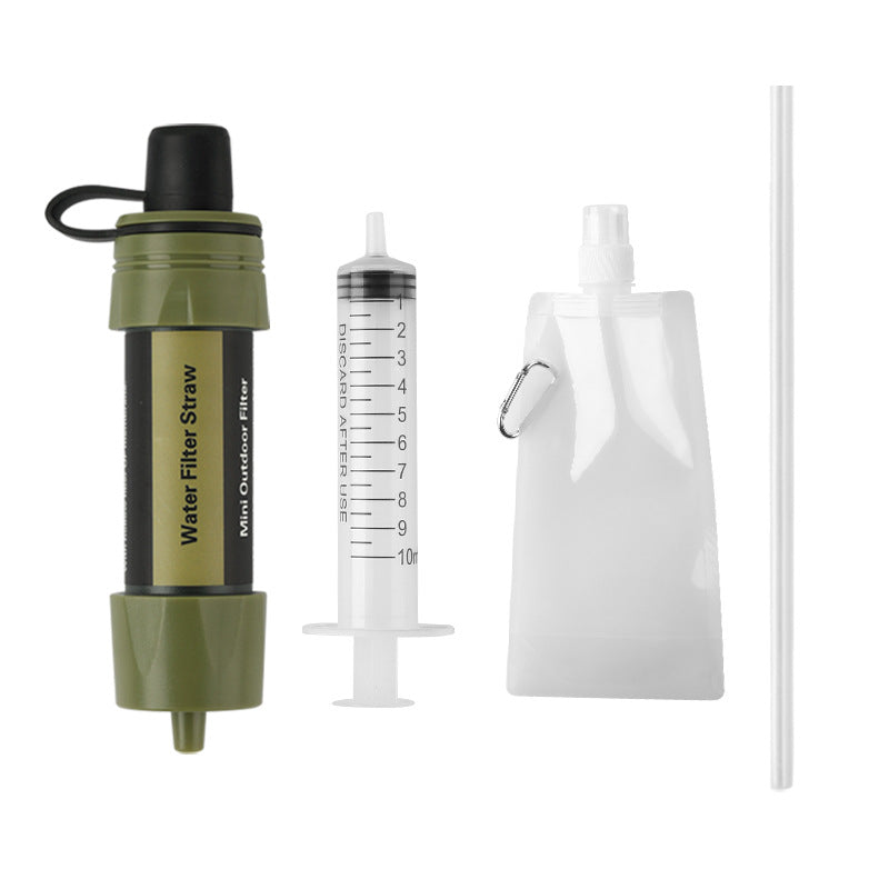 Outdoor Water Purifier Mini Filter Straw Outdoor Products Outdoor Survival Water Purification