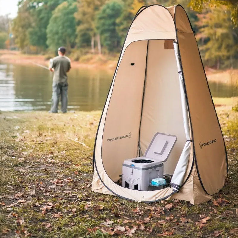 Foldable Portable Toilet for Car & Camping - Emergency Outdoor Stool with Odor-Proof Design, Adult Travel Toilet
