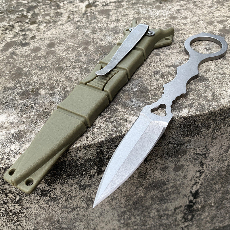 BM Butterfly 176 Small Straight Knife Outdoor Fishing Portable High Hardness Sharp Survival Knife