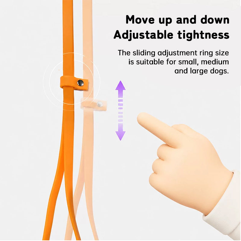Non‑Slip Dog Bathing Tether Rope – Silicone‑Grip Grooming Table Strap for Secure Pet Restraint