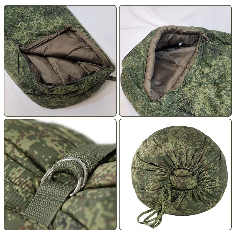 Russian military-issued 2021 new model outdoor cold-proof sleeping bag