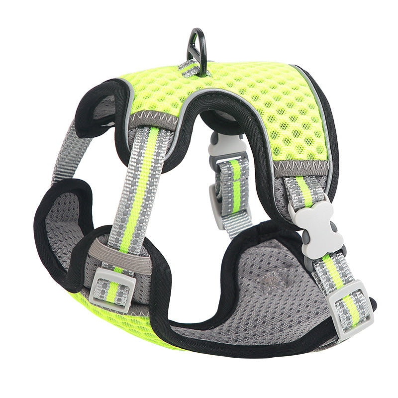 Pet Harness Vest Style Cat Leash for Outdoor Use, Anti-Struggle Cat Walking Rope and Cat Lead