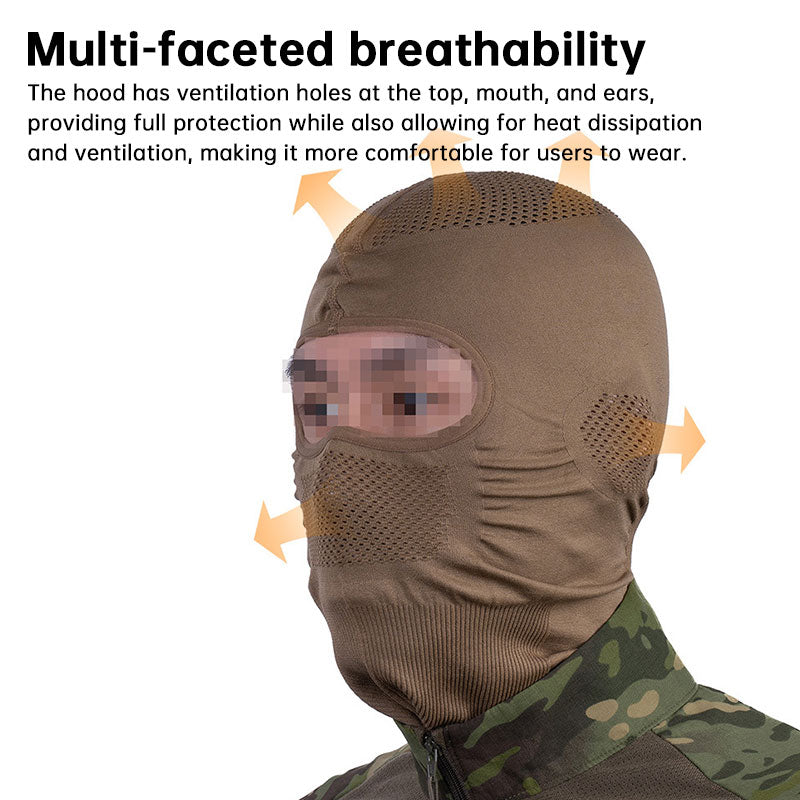 Venom V1 Balaclava, Breathable UV Protection Riding Face Mask for Motorcycle & Cycling
