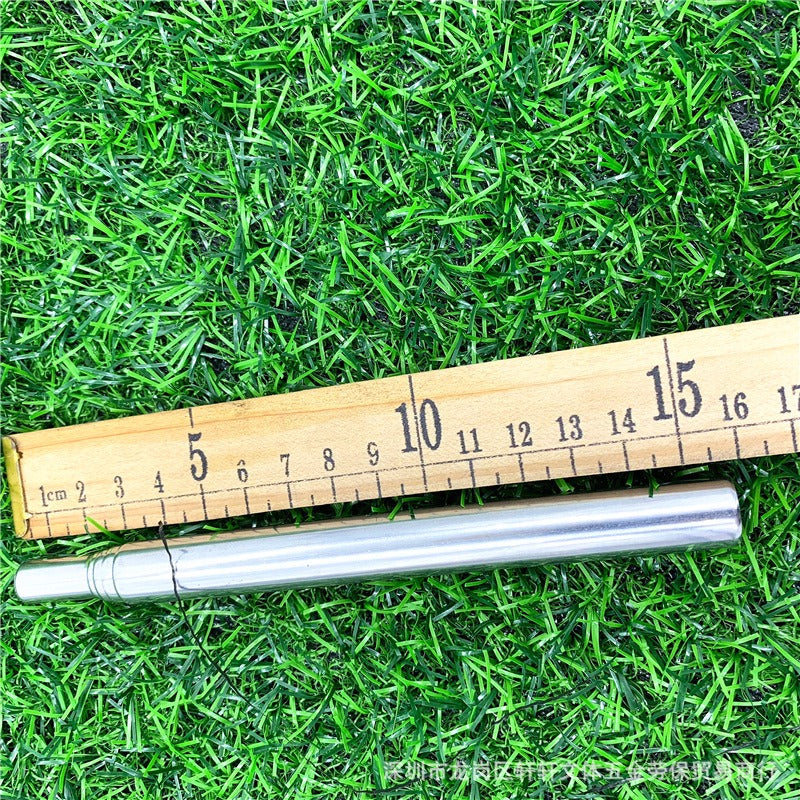 Outdoor fire rod camping and picnics, outdoor cookware, expandable fire tube, stainless steel