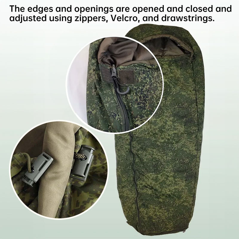 Russian military-issued 2021 new model outdoor cold-proof sleeping bag