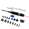 .177-.50 caliber rifle red/green tactical barrel sight kit, button-switch laser pointer, for Airsoft/hunting
