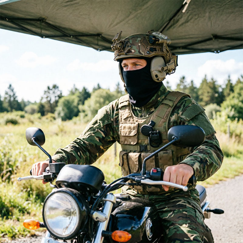 Venom V1 Balaclava, Breathable UV Protection Riding Face Mask for Motorcycle & Cycling