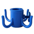 Portable Beach Umbrella Hook: 4-prong, universal for hats, bags, clothes; fits camping/beach umbrellas.