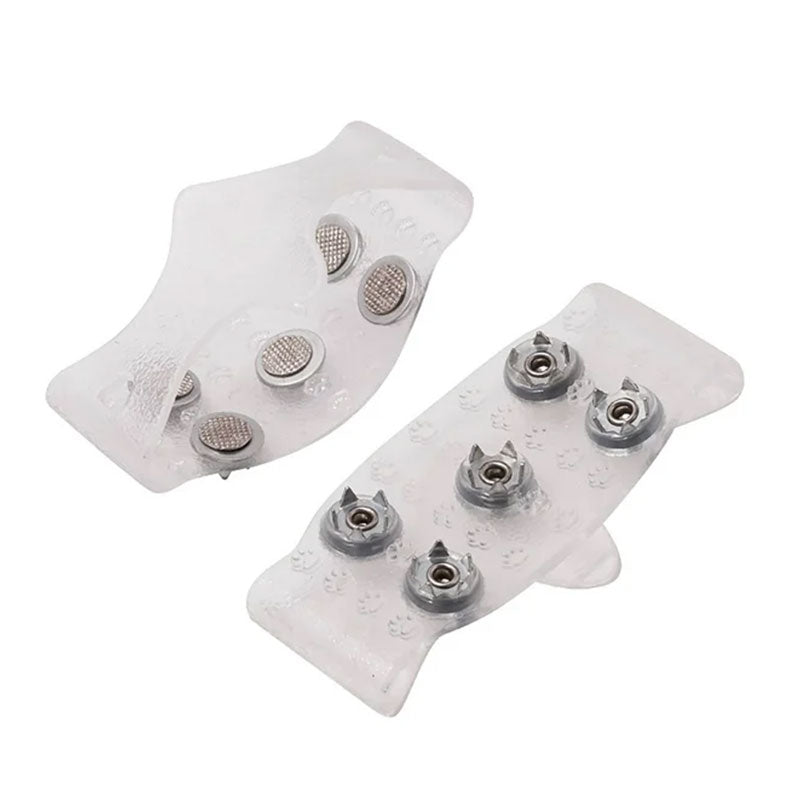 5-Point Adjustable Ice Cleats | Non-Slip Crampon Spikes for Hiking & Winter Walking on Ice